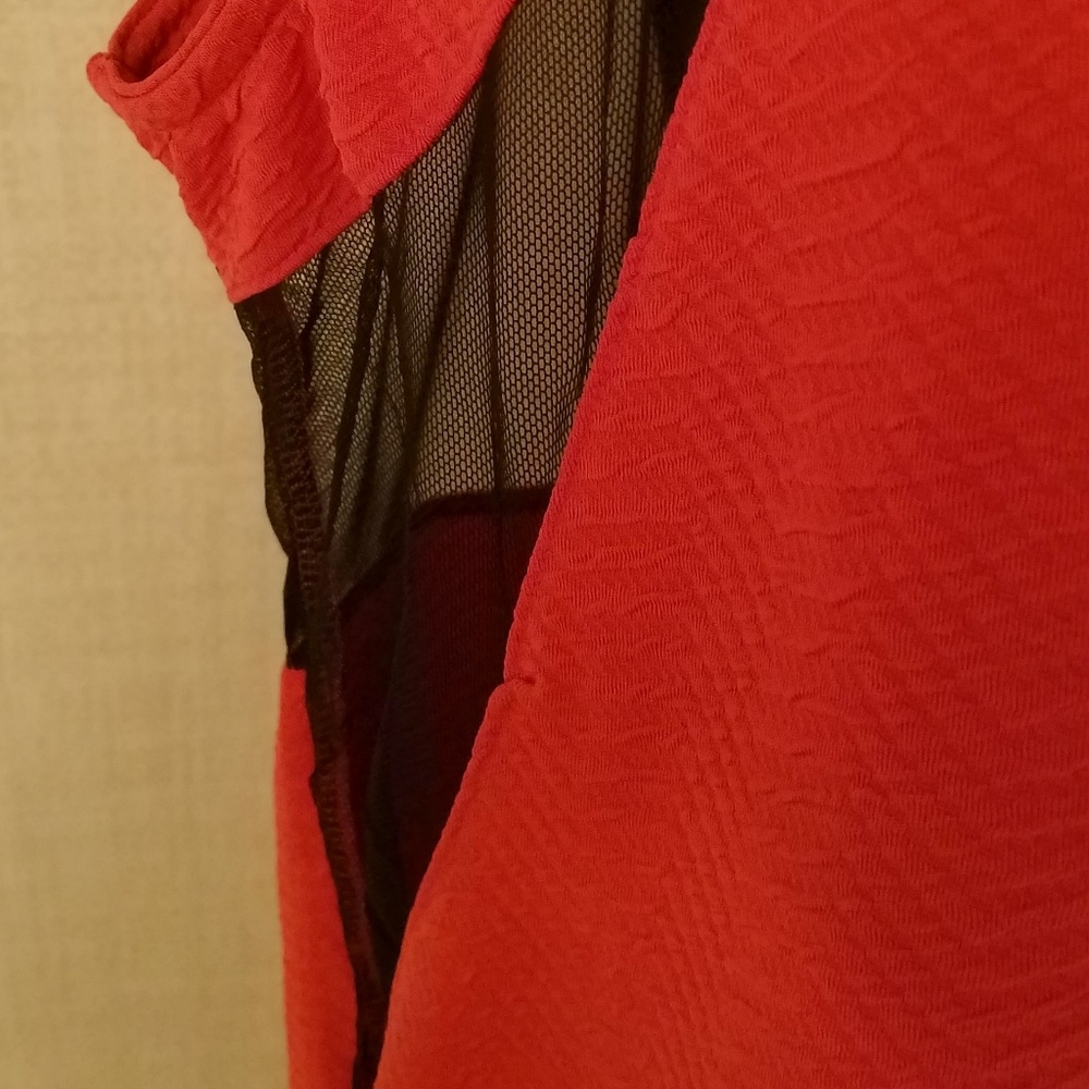 💲*SOLD*💲Womans Plus Size 4x Red Dress - Picture 3 of 8